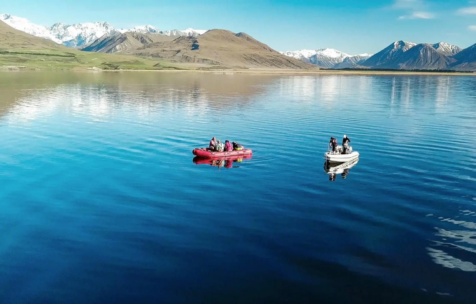 Sampling Lakes in the south island high country